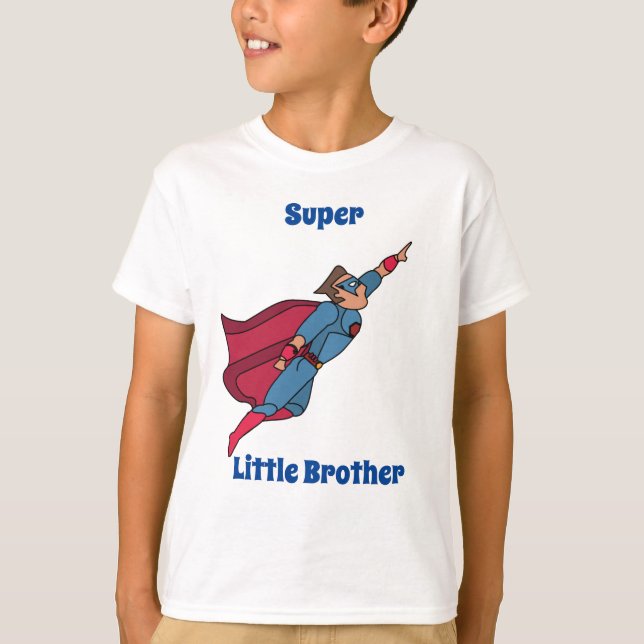Camiseta Super Little Brother (Anverso)