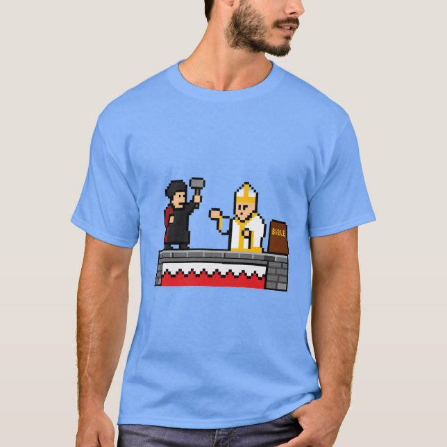 Camiseta Super Luther Bros (Anverso)