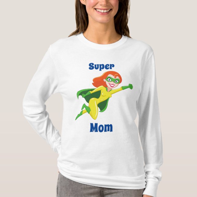 Camiseta Super Mamá (Anverso)