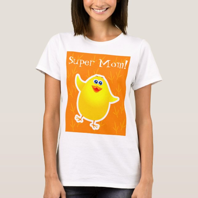 Camiseta ¡Super Mamá! (Anverso)