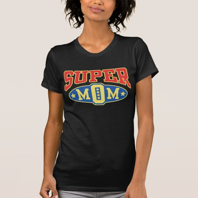 Camiseta Super Mamá (Anverso)