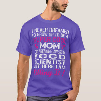 Camiseta Super Mamá Genial De Una Retrocomida Increíblement