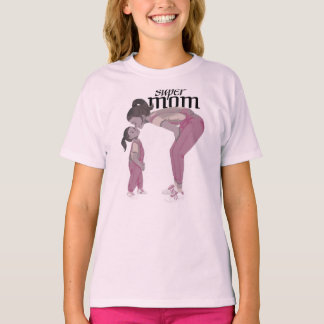 Camiseta Super Mamá y Amor de Hija
