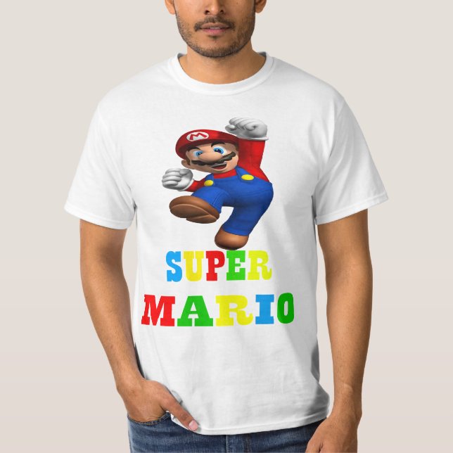 Camiseta Super Mario (Anverso)