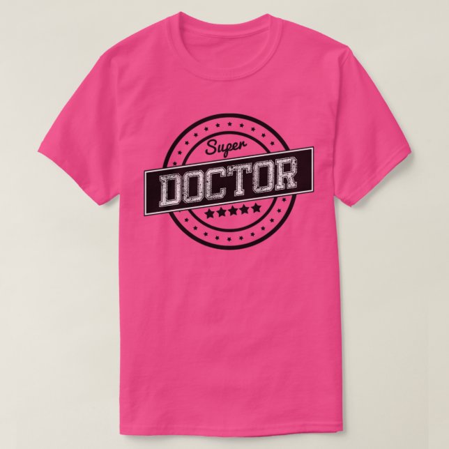 CAMISETA SUPER MÉDICA 1 (Diseño del anverso)