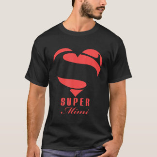 Camiseta Super Mimi Superhéroe Mimi T Shirt Regalo Madre Fa