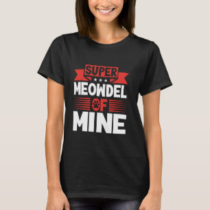 Camiseta Súper Modelo de Mi Gato Papá