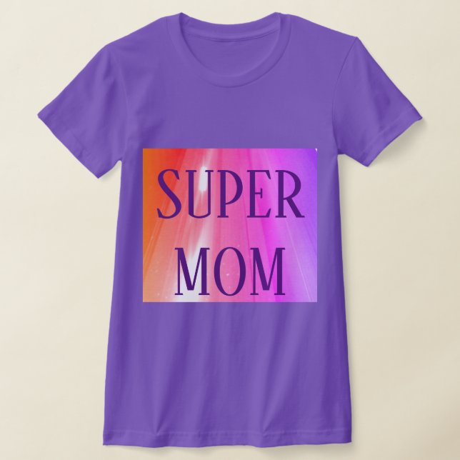 CAMISETA SUPER MOM (Distribución)