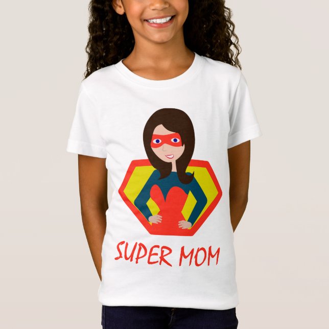 Camiseta Super MOM (Anverso)