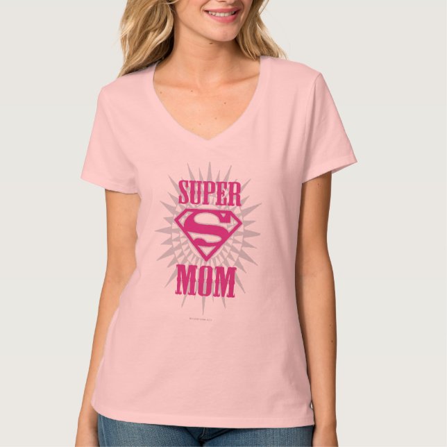 Camiseta Super Mom Starburst (Anverso)