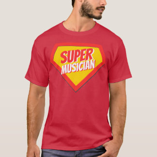 Camiseta Super músico regalo