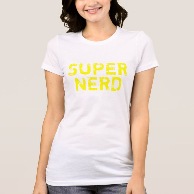CAMISETA SUPER NERD (Anverso)