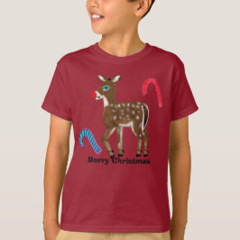 Camiseta Super Nieve, los Blue Eyed Reindeer Feliz Navidad