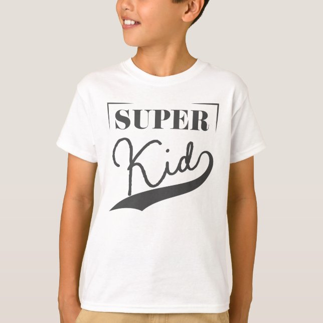 Camiseta Super Niño (Anverso)