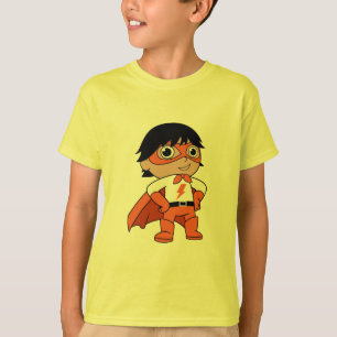 Camiseta Súper Niño Héroe de Acción