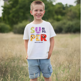 Camiseta Super niños