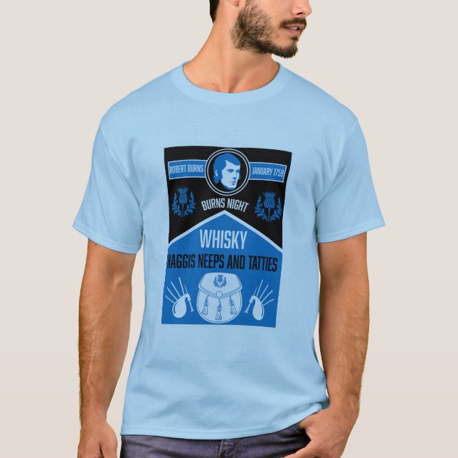 Camiseta Super Nocturno Escocés (Anverso)