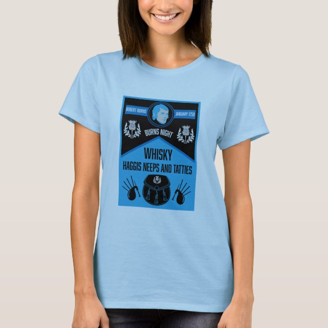 Camiseta Super Nocturno Escocés (Anverso)