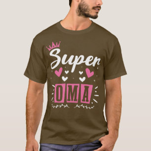 Camiseta Super Nonna Niece Abuelo Regalo a la mejor abuela 