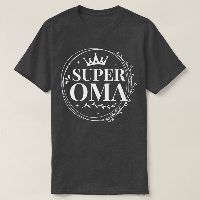 Camiseta Super Nonna Niece Abuelo regalo a la mejor abuela  (Diseño del anverso)