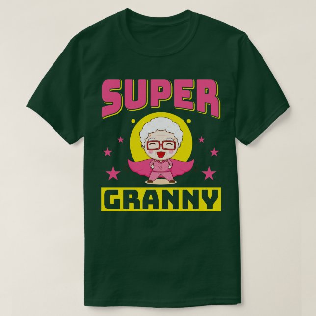 Camiseta Super Nonna Niece Abuelo Regalo a la mejor abuela  (Diseño del anverso)
