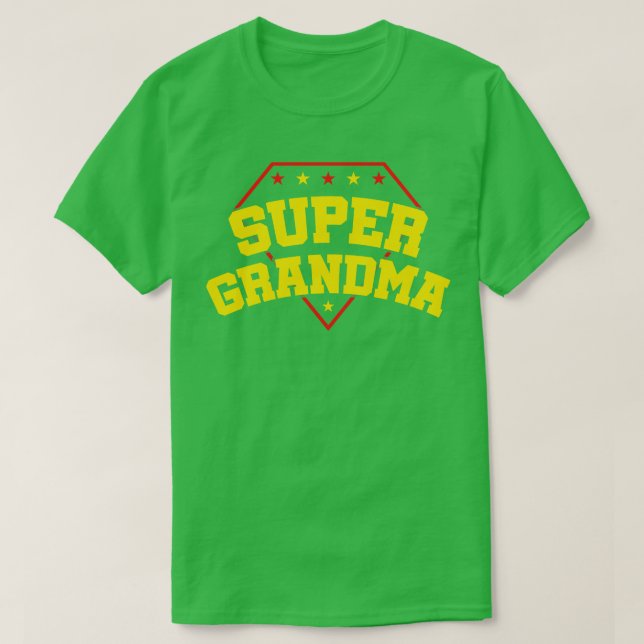 Camiseta Super Nonna Niece Abuelo Regalo a la mejor abuela (Diseño del anverso)