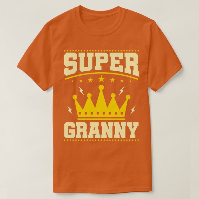 Camiseta Super Nonna Niece Abuelo Regalo a la mejor abuela  (Diseño del anverso)