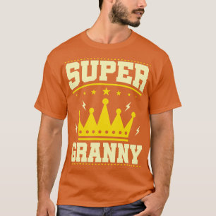 Camiseta Super Nonna Niece Abuelo Regalo a la mejor abuela 