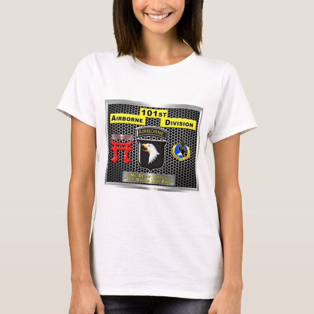 Camiseta Super Nuevo diseño de la 101ª División Aérea (Anverso)