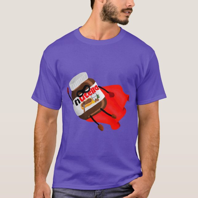 Camiseta Super Nutella retro (Anverso)