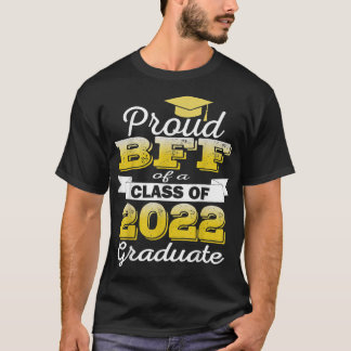Camiseta Super Orgulloso Bff De 2022 Graduado Awesome Famil
