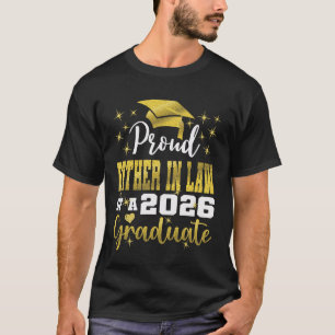 Camiseta Súper Orgulloso Suegro de la Promoción de 2026 Sen