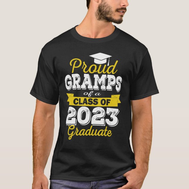 Camiseta Súper Orgullosos Gramps De 2023 Graduados Impresio (Anverso)
