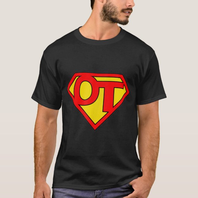 Camiseta Super OT - Terapia ocupacional (Anverso)