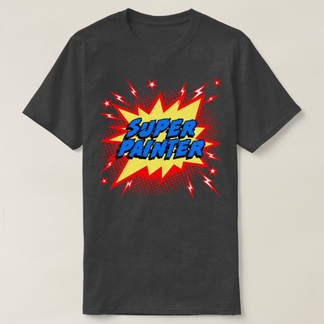 Camiseta Super Painter (Diseño del anverso)