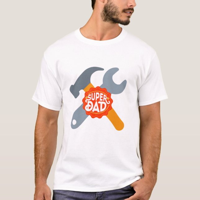 CAMISETA SUPER PAPÁ (Anverso)