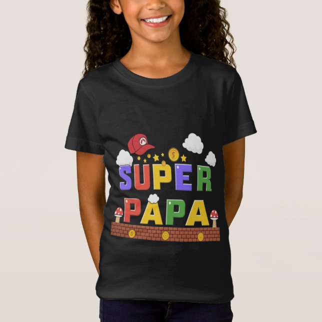 Camiseta Super Papa (Anverso)