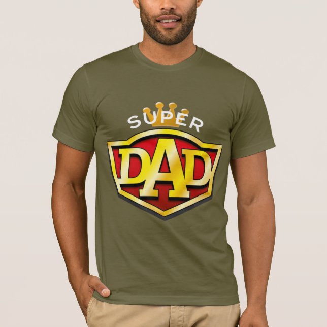 Camiseta Super Papá (Anverso)