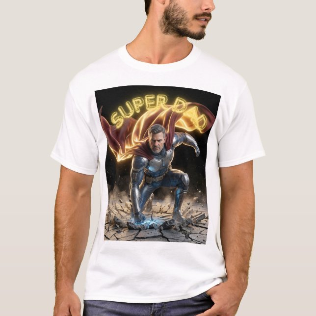 Camiseta Súper PAPÁ (Anverso)