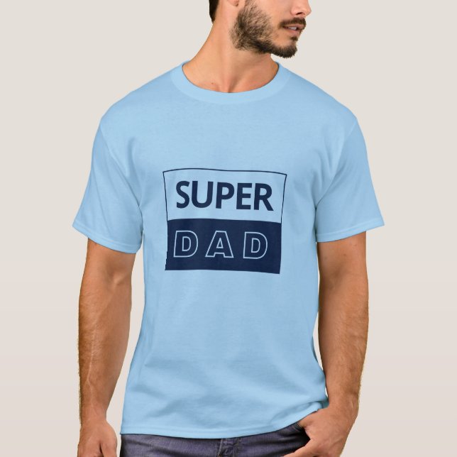 Camiseta Super Papá (Anverso)