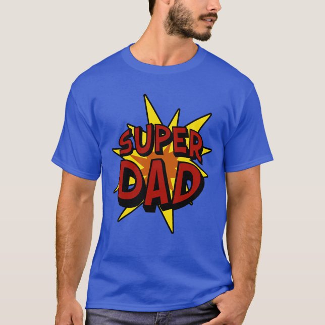 Camiseta Super Papá (Anverso)