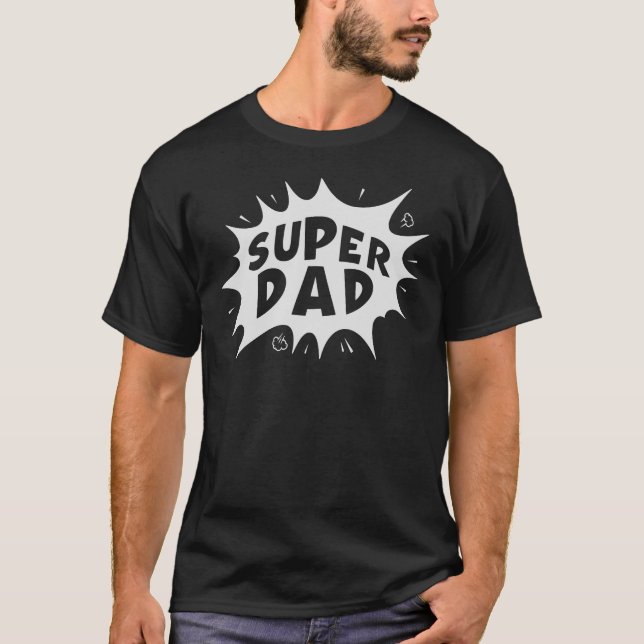 Camiseta Super Papá (Anverso)