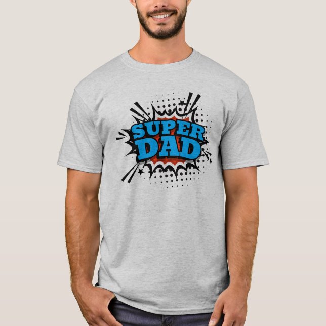 Camiseta Super Papá (Anverso)