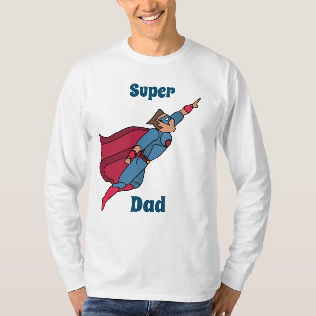Camiseta Super Papá (Anverso)