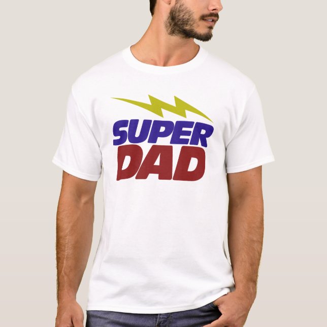 Camiseta Super Papá (Anverso)