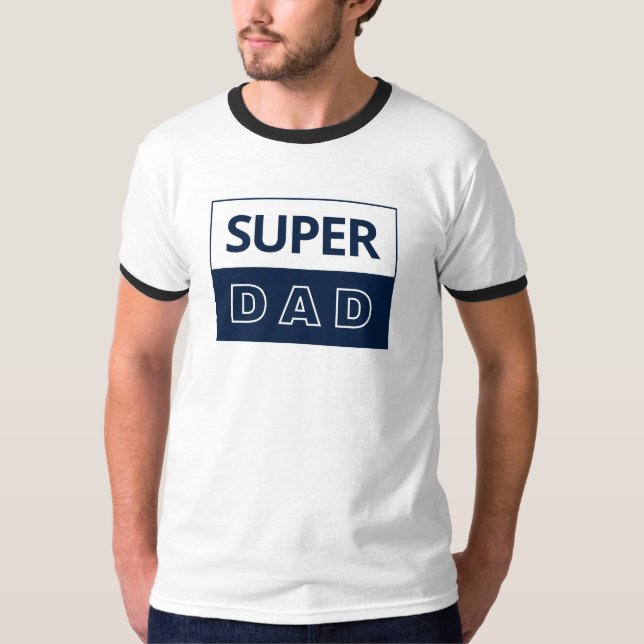 Camiseta Super Papá (Anverso)
