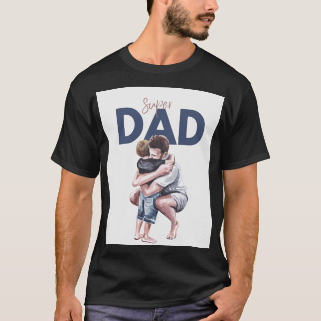Camiseta Super Papá (Anverso)