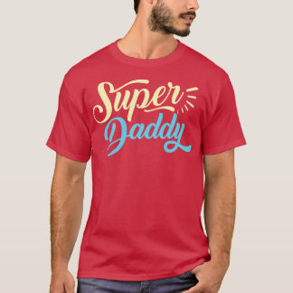 Camiseta Super papá del Día del Padre