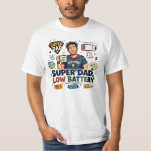 Camiseta Super Papá - Elige tu tamaño