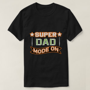 Camiseta Super Papá Modo Activado – Regalo Diverti